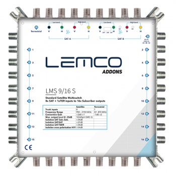 Multiswitch 9/16 Lemco LMS 9/16 S